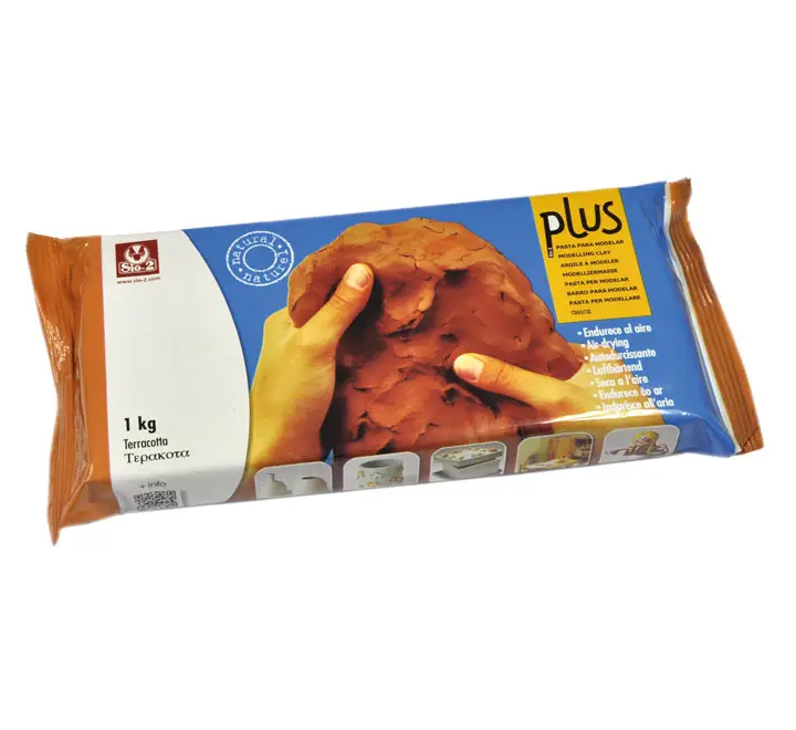 PAQ.6U ARCILLA TERRACOTA SIO-2 PLUS 1KG 2033001000