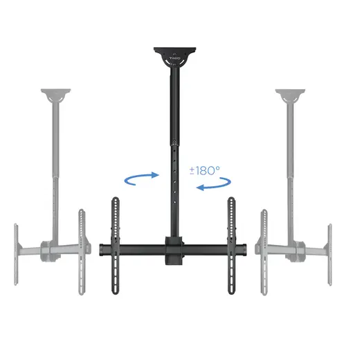 LPCE1170TSLI-B soporte para pantalla de señalización 177,8 cm (70") Negro - Imagen 4
