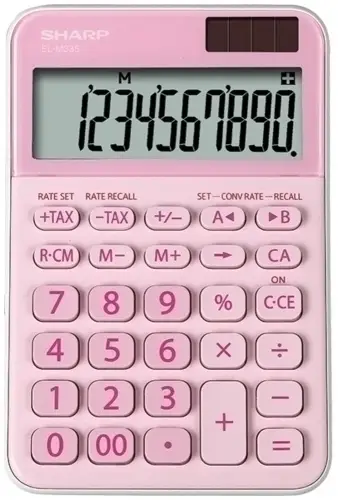 CALCULADORA SOBR.SHARP 10 DIG. EL-M335BP