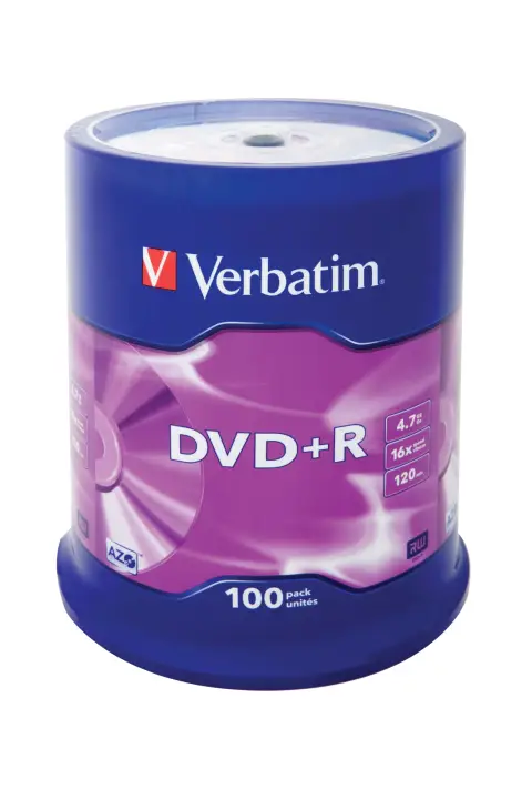 DVD+R Matt Silver 4,7 GB 100 pieza(s)