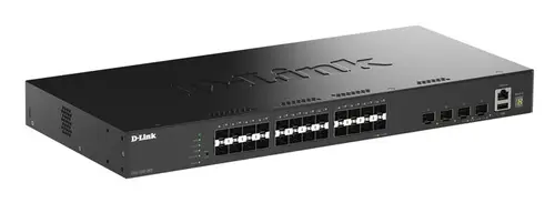 DGS-1530-28S/E switch Gestionado L2 Negro - Imagen 1