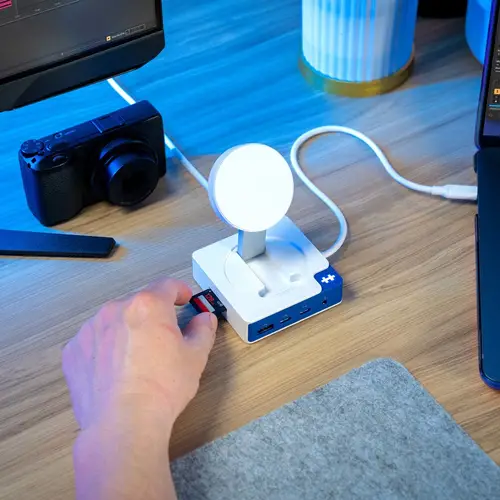 HyperDrive Alámbrico USB 3.2 Gen 1 (3.1 Gen 1) Type-C Blanco - Imagen 3
