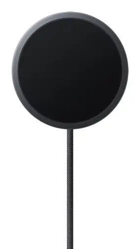 Magnet Wireless Charger 25W Blck Smartphone Negro USB Cargador inalámbrico Carga rápida Interior - Imagen 2