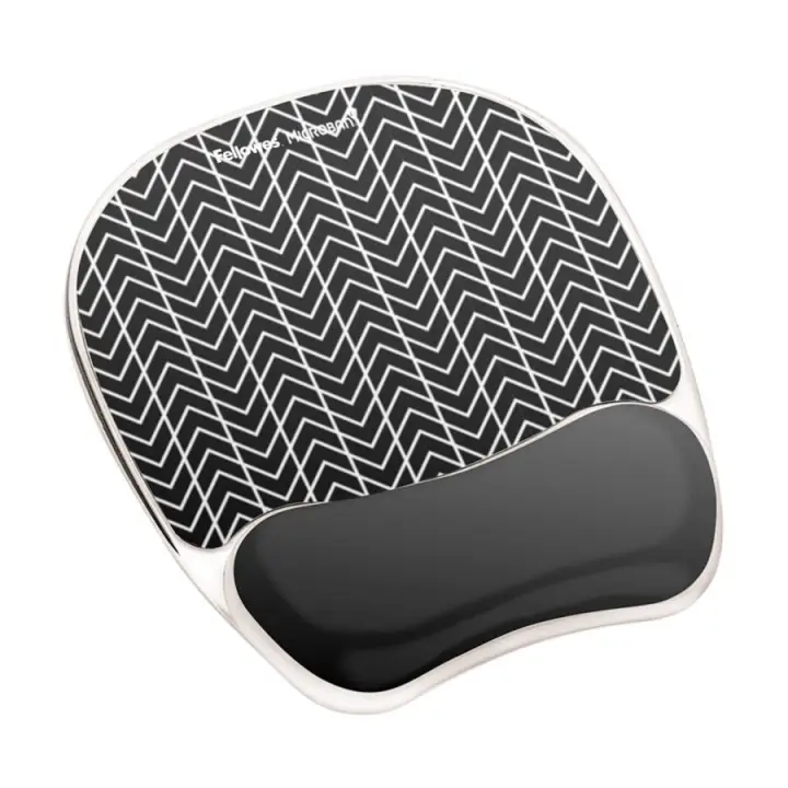 9653401 alfombrilla para ratón Negro, Blanco