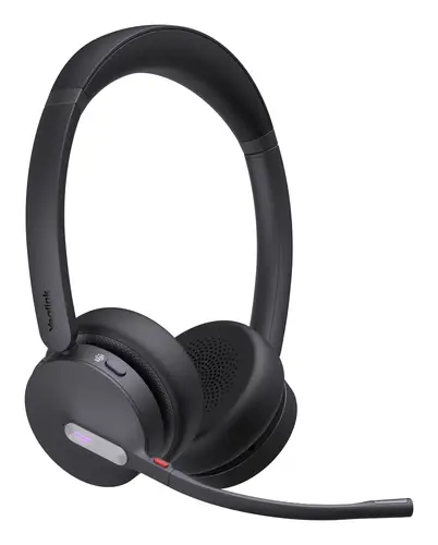 WH64 Dual Teams Auriculares Inalámbrico Diadema Oficina/Centro de llamadas USB Tipo C Bluetooth Negro - Imagen 3