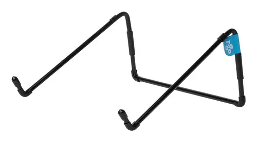 Soporte para portátil R-Go Steel Travel, ergonómico y plegable, apto para portátiles de 10-22 pulgadas, negro - Imagen 1