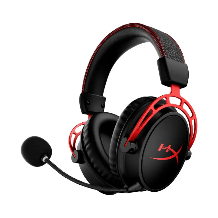 Cloud Alpha - Auriculares inalámbricos gaming (negro y rojo)