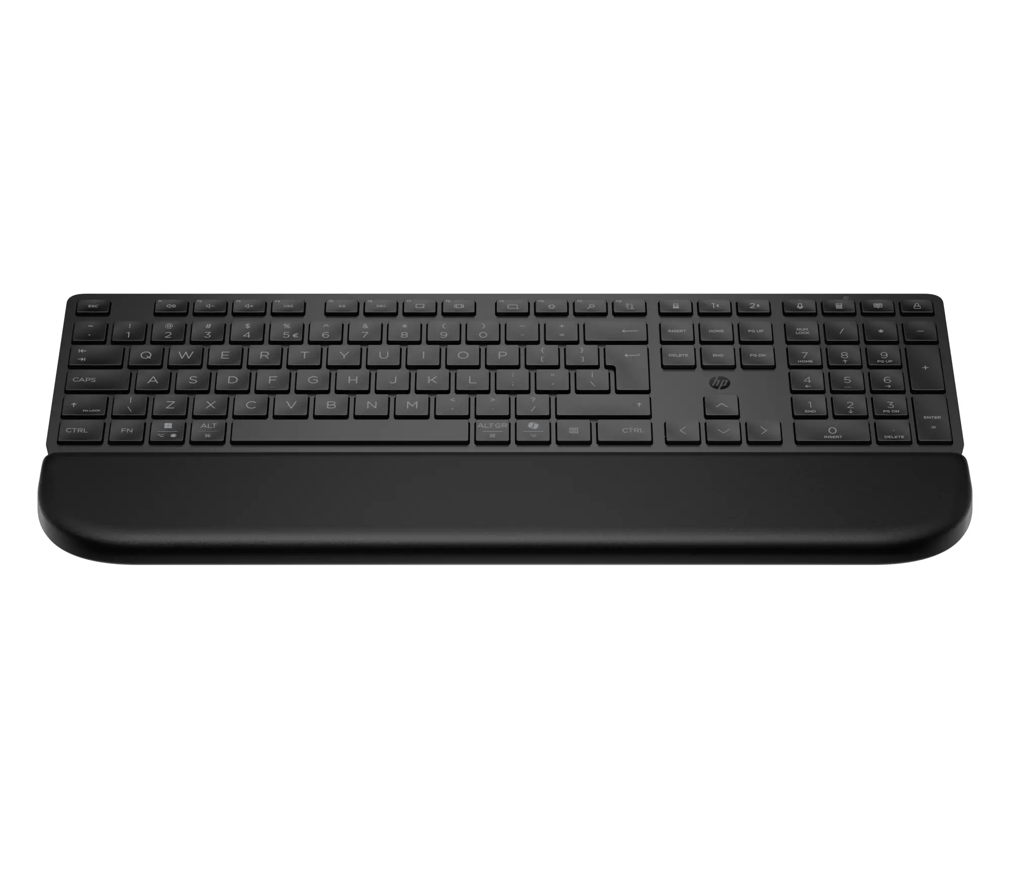 Teclado multidispositivo en modo dual con reposamanos 580K