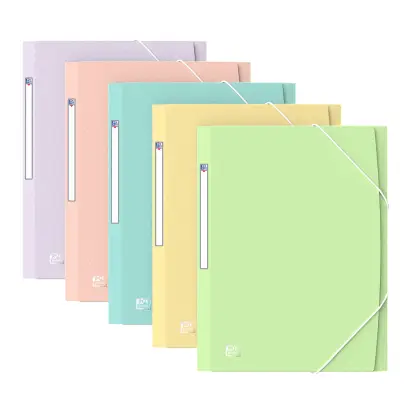 400187619 carpeta Polipropileno (PP) Azul, Verde, Rosa, Púrpura, Amarillo A4