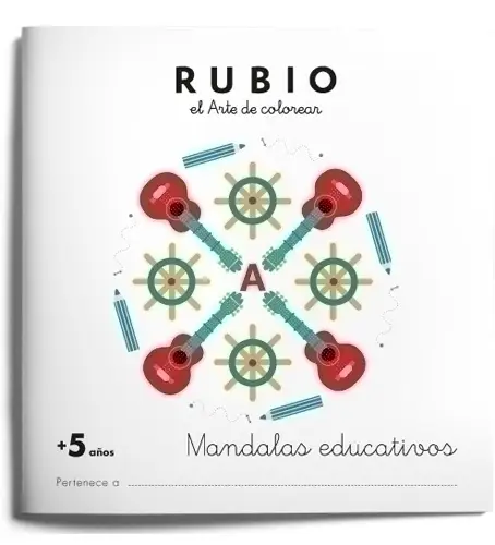 CUADERNO RUBIO A4 MANDALA EDUCATIVO +5