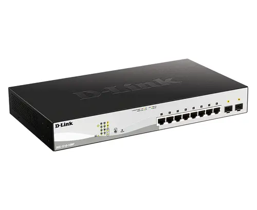 DGS-1210-10MP Gestionado L2 Gigabit Ethernet (10/100/1000) Energía sobre Ethernet (PoE) Negro, Gris - Imagen 2
