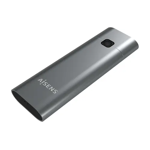 Caja Externa M.2 (NGFF) ASM2-021GR NVMe a USB3.2 GEN2, Gris - Imagen 1