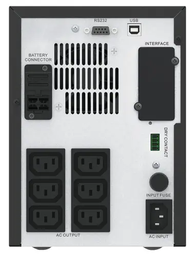 Easy UPS SMV sistema de alimentación ininterrumpida (UPS) Línea interactiva 1 kVA 700 W 6 salidas AC - Imagen 2