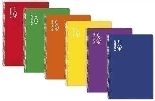 BLOCK ESCOLOFI 4º 50h CD.4 70g PT. ROJO - Pack de 5 unidades