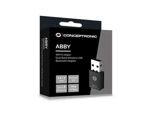ABBY26B adaptador y tarjeta de red WLAN / Bluetooth 900 Mbit/s - Imagen 5