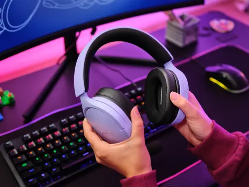 GXT 489P FAYZO Auriculares Alámbrico Diadema Juego Negro, Púrpura - Imagen 10