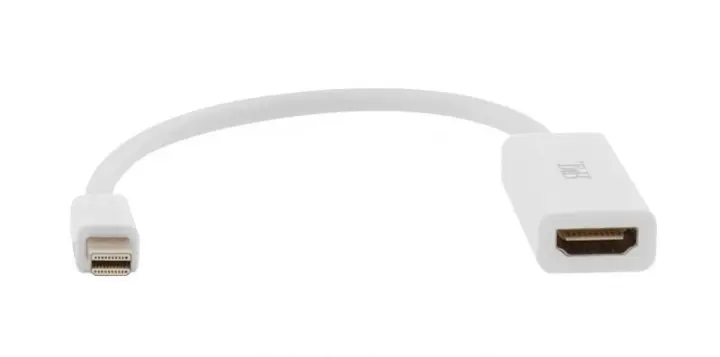 MIDPHDMI adaptador de cable de vídeo Mini DisplayPort HDMI tipo A (Estándar) Blanco