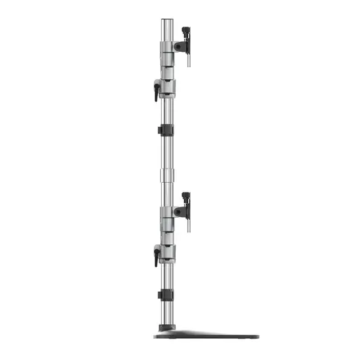 Base Soporte de Escritorio para 4 Monitores - Articulado - En Acero y Aluminio - Imagen 7