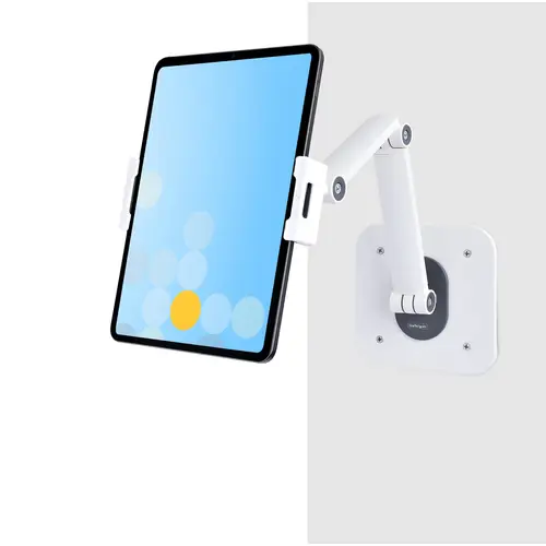 Soporte Ajustable de Sobremesa para Tablet - de Montaje en Pared - 1kg de Capacidad - Base Ergonómica Ajustable para Tablet - con Giro, Rotación e Inclinación - Imagen 8