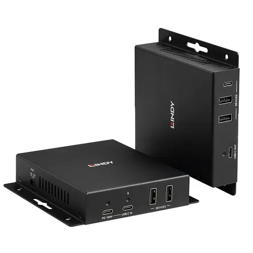 39347 extensor audio/video Transmisor y receptor de señales AV Negro - Imagen 1