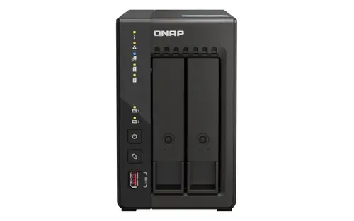 TS-253E NAS Torre Intel® Celeron® J6412 8 GB 0 TB QNAP QTS Negro - Imagen 2