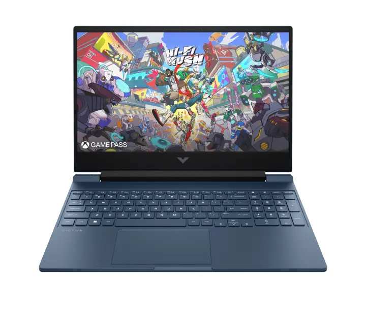 Victus Gaming Laptop 15-fa2042ns Intel Core 7 240H Portátil 39,6 cm (15.6") Full HD 16 GB DDR4-SDRAM 1 TB SSD NVIDIA GeForce RTX 5060 Wi-Fi 6 (802.11ax) FreeDOS Azul