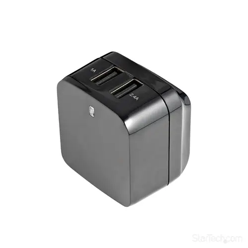Cargador de Pared USB de 2 Puertos para Tablets Smartphones - Cargador de Alta Potencia para Viajes - Imagen 7