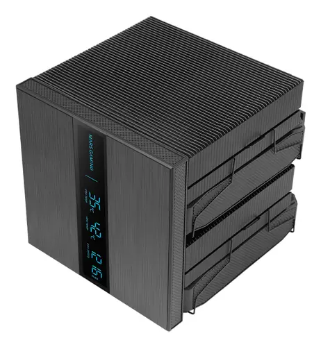MCPU-LCDPRO Procesador Refrigerador de aire 12 cm Negro 1 pieza(s) - Imagen 3