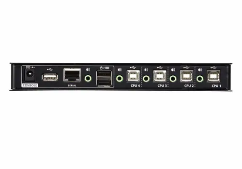 Switch KM USB de 4 puertos con Boundless Switching (cables incluidos) - Imagen 2