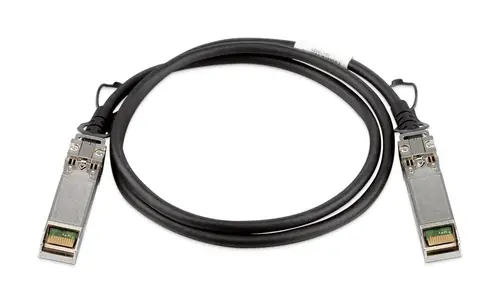 DEM-CB100S Cable de fibra óptica e InfiniBand 1 m SFP+ Negro - Imagen 1