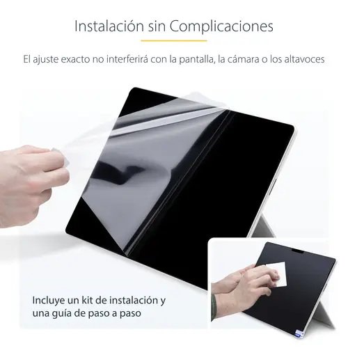 Filtro de Privacidad Táctil de 4 Vías para Orientación Horizontal/Vertical +/-30&deg  Anti Luz Azul (51%) Antirreflejo para Surface Pro 8/9/X de 13 Pulgadas - Imagen 20