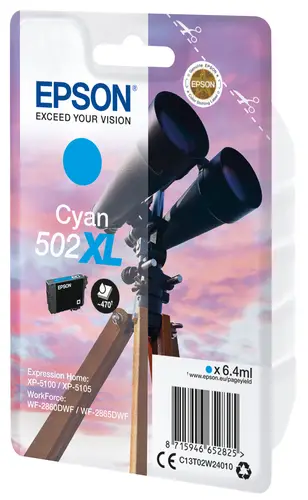 Singlepack Cyan 502XL Ink - Imagen 2
