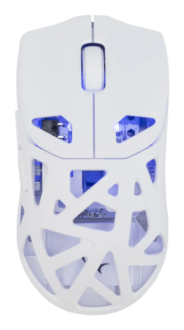 DAGONET ratón Juego Ambidextro Bluetooth Óptico 12000 DPI