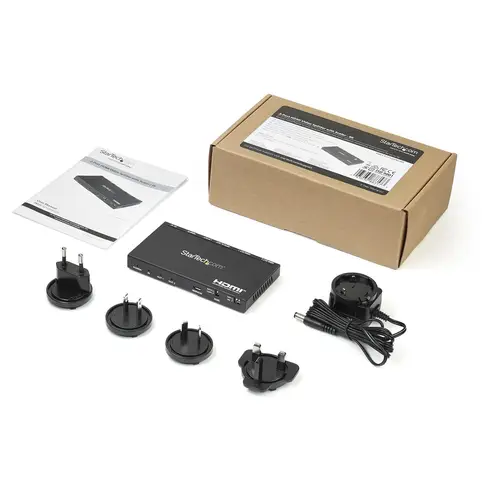 Divisor HDMI de 2 Puertos - de 4K 60Hz con Escalador Incorporado - Imagen 5