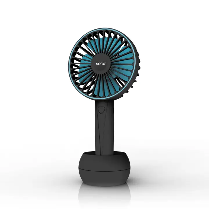 VEN-SS-21450 ventilador y nebulizador personal de mano Negro, Azu..