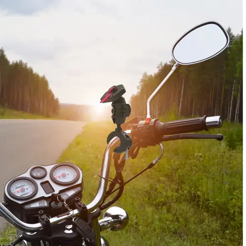 SNAPMOTORBIKE Soporte pasivo Teléfono móvil/smartphone Negro - Imagen 5