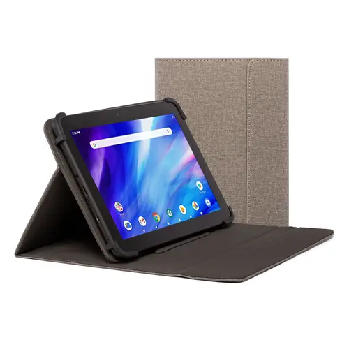 FUNDA UNIVERSAL TABLET DE 9.7" A 10.5" GRIS - Imagen 1