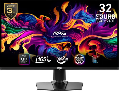 MAG 321UP QD-OLED pantalla para PC 80 cm (31.5") 3840 x 2160 Pixeles 4K Ultra HD Negro - Imagen 1