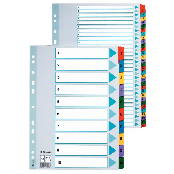 Carton Index divisor 1 pieza(s)