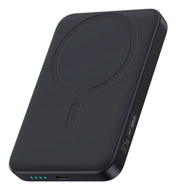 EnerFill FM11 10000 mAh Cargador inalámbrico Negro
