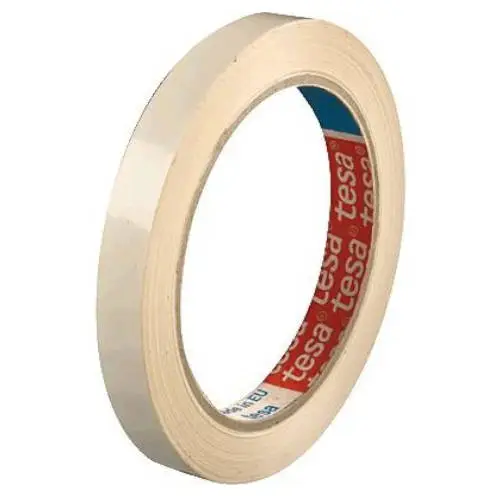 CINTA DE EMBALAJE EN PVC DE COLORES 12MM.X66M. BLANCO TESA 04204-..