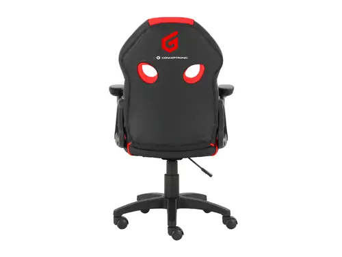 EYOTA06R silla para videojuegos Silla para videojuegos de PC Asiento acolchado Negro, Rojo - Imagen 4