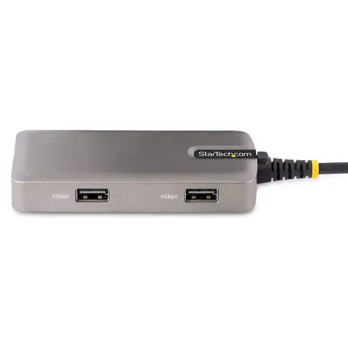 Adaptador Multipuertos USB-C - Docking Station USB Tipo C HDMI 4K60 - Hub Ladrón USB 3.0 de 2 Puertos - Entrega de Alimentación PD 100W - GbE - ChromeOS/Win/Mac - Imagen 3