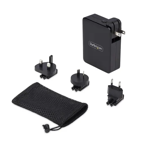 Cargador USB-C/USB-A de Pared GaN PD de 140W - 3x USB-C/1x USB-A - Cargador Internacional para Portátil MacBook/Dell XPS/Inspiron - Cargador USB Tipo C PD 3.1 - Imagen 11