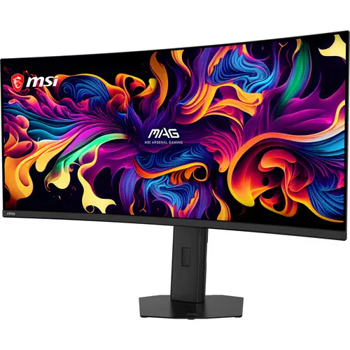 MAG 341CQP QD-OLED X28 pantalla para PC 86,4 cm (34") 3440 x 1440 Pixeles UltraWide Quad HD Negro - Imagen 2