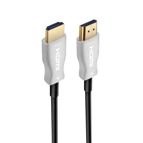 EC1355 HDMI, 20 m cable HDMI HDMI tipo A (Estándar) 2 x HDMI Type A (Standard) Negro, Plata - Imagen 2