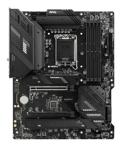 MAG B760 TOMAHAWK WIFI placa base LGA 1700 ATX - Imagen 2