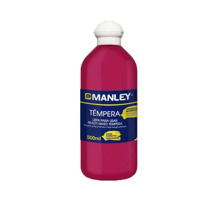 BOTE 500ML TEMPERA LIQUIDA MANLEY MAGENTA MNP18760