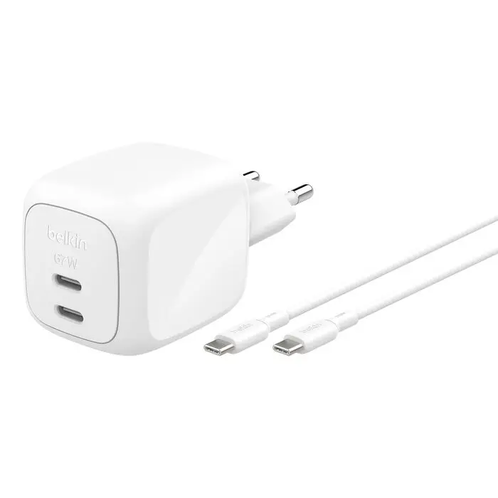 WCH020KQ2MWH-B6 cargador de dispositivo móvil Universal Blanco C..