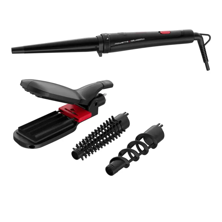 Infinite Looks CF422L Rizador de pelo Caliente Negro, Rosa 48 W